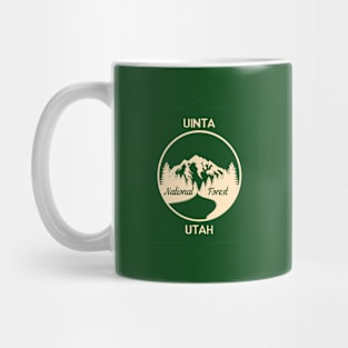 Uinta National Forest Utah Mug